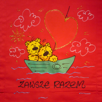 [Db74] Poduszka bawełniana Zawsze Razem